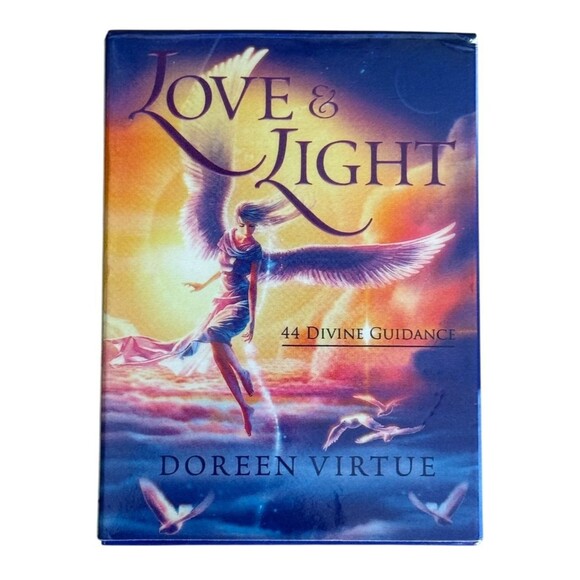 Love & Light 44 Card Divine Guidance Deck CARDS ONLY Doreen Virtue In Box - Picture 2 of 5